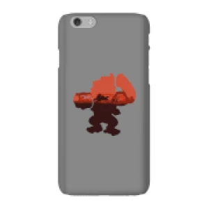 Image of Nintendo Donkey Kong Silhouette Serengeti Phone Case - iPhone 6 - Snap Case - Gloss