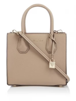 Image of Michael Kors Mercer medium messenger bag Dark Brown