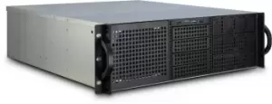 Image of Inter-Tech 3U-30248 Rack Black, Stainless steel