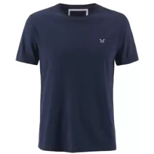 Image of Crew Clothing Mens Classic Tee Navy XL