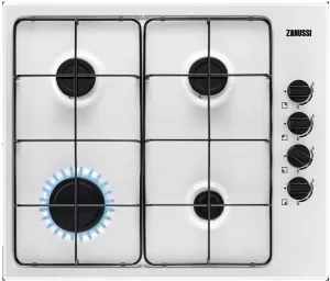 Image of Zanussi ZGNN640W 4 Burner Gas Hob