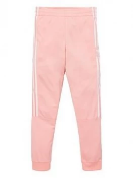 Image of Adidas Originals Childrens Lock Up Training Pants - Pink