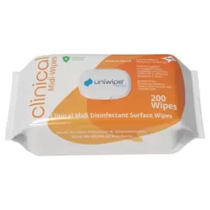 Image of Slingsby Clinical Sanitising Surface Wipes Pack 200