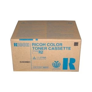 Image of Ricoh Type R2 Cyan Laser Toner Ink Cartridge (888347)