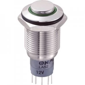 Image of TRU COMPONENTS LAS2GQH 11EG12VSP Tamper proof pushbutton 250 V AC 3 A 1 x OnOn momentary