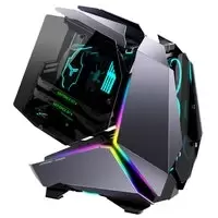 Image of Jonsbo MOD5 Big-Tower Showcase, Tempered Glass - Grey