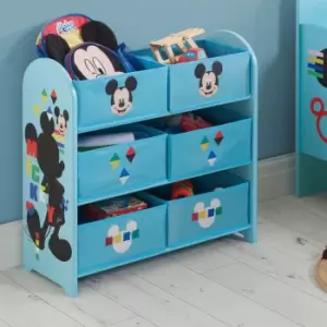 Image of Mickey Mouse Storage Unit Blue
