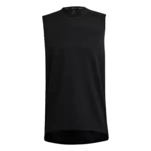Image of adidas Workout Front Rack Impact Tank Top Mens - Black