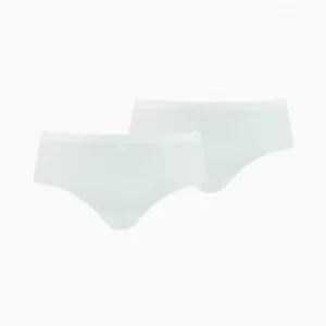 Image of PUMA Womens Seamless Hipster Panties 2 Pack, White, size X Large, Clothing