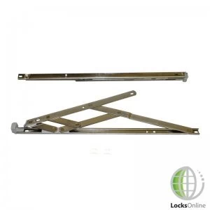 Image of 13mm Groove UPVC Window Friction Stays 17mm Stack Height