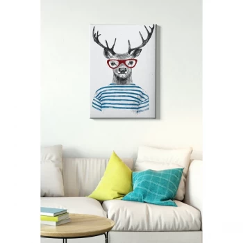 Image of Kanvas Tablo (50 x 70) - 214 Multicolor Decorative Canvas Painting