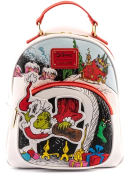 Image of The Grinch Loungefly - The Grinch Mini backpacks multicolor