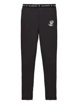 Image of Illusive London Girls Core Leggings - Black