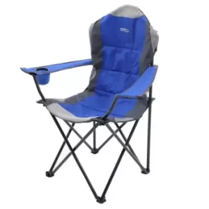 Image of Regatta Kruza Padded Folding Chair - Blue