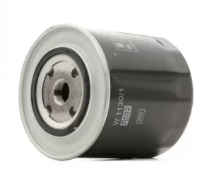 Image of MANN-FILTER Oil Filter AUDI,VW W 1130/1 5012554,9180596,91805960