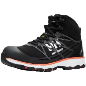 Image of Hellyhansen - Helly Hansen Chelsea Evolution Mid Boot - Black / Orange Size 10 - Black/Orange