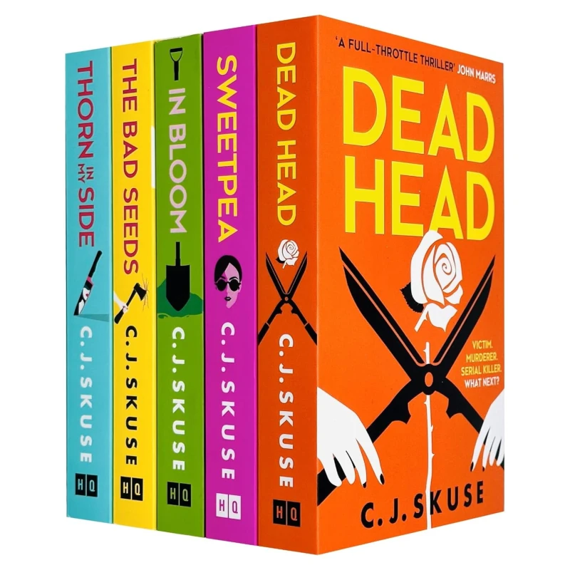 Image of Sweetpea Series 5 Book Set By C. J. Skuse Featuring Dead Head Thorn In My Side In Bloom And The Bad Seeds C. J. Skuse Books