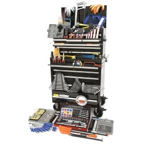 Image of Hilka 489 Piece Tool Kit In Professional Tool Chest And Cabinet