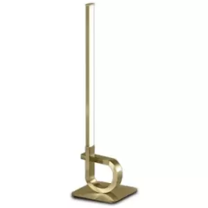 Image of Built-in LED lamp Cinto Antique brass 1 bulb 54cm