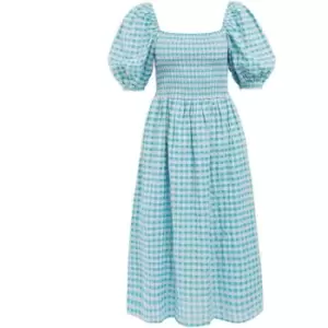 Image of Barbour Geranium Midi Dress - Blue