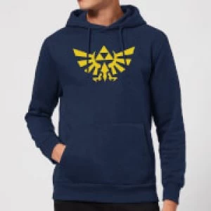 Image of Nintendo Legend Of Zelda Hyrule Hoodie - Navy - S