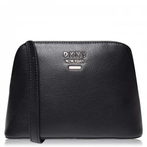 Image of DKNY Dome Cross Body Bag - Black/Gold BGD
