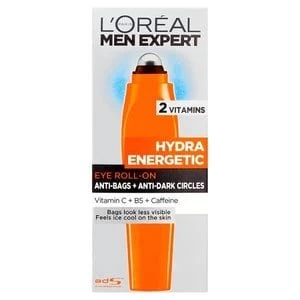 Image of LOreal Men Expert Hydra Energetic Eye Roll-On 10ml