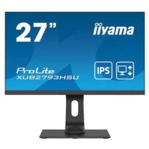 Image of iiyama ProLite 27" XUB2793HSU Full HD IPS LED Monitor