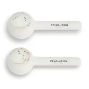 Image of Revolution Skincare Large Milky Moon & Star Facial Ice Globes