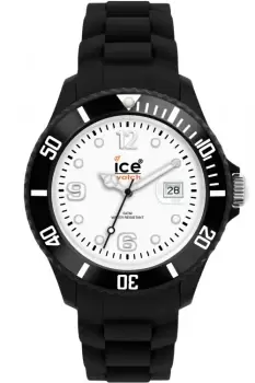 Image of Ladies Ice-Watch Ice-White Black Small Watch SI.BW.S.S