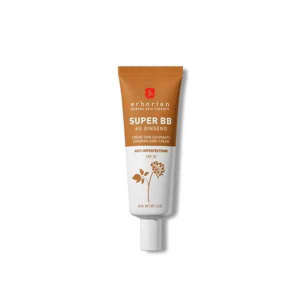 Image of Erborian Super BB BB cream for perfecting even skin tone SPF 20 shade Caramel 40ml