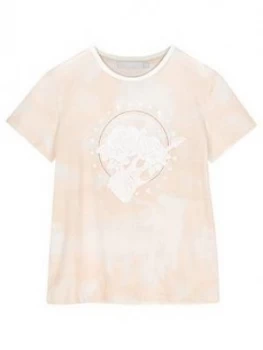 Image of Mintie by Mint Velvet Girls Rock Band T-Shirt - Nude, Size Age: 3-4 Years, Women