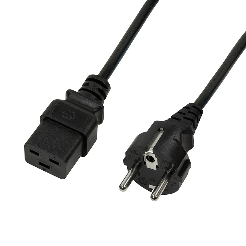 Image of LogiLink CP152 power cable Black 1.8 m CEE7/7 IEC C19