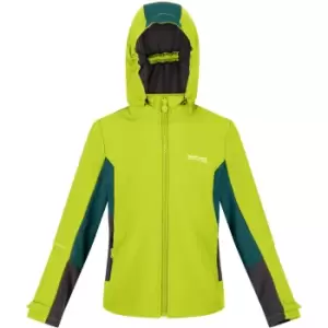 Image of Regatta Boys Acidity V Lightweight Reflective Softshell Coat 7-8 Years - Chest 63-67cm (Height 122-128cm)
