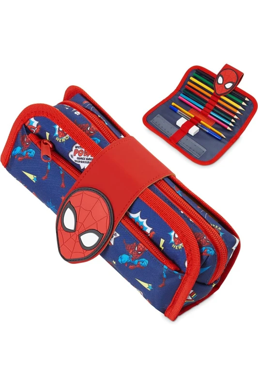 Image of Marvel Spiderman Pencil Case Multi unisex