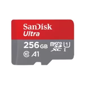 Image of SanDisk Ultra microSD 256GB MicroSDXC UHS-I Class 10
