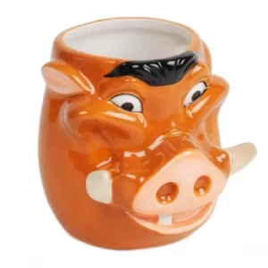 Image of Disney Lion King Pumba Shaped Mug