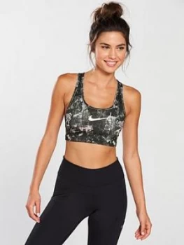 Image of Nike Training Graffiti Print Bra Print Print Size M Women