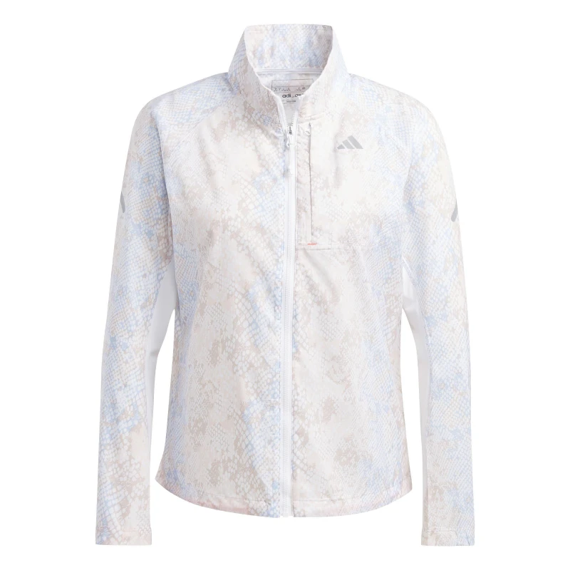 Image of adidas Fast Running Jacket Womens - White White 2XS