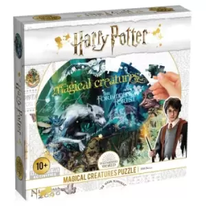 Image of Harry Potter Magical Creatures Jigasaw Puzzle - 500 Pieces