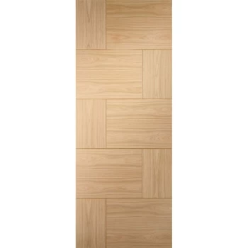 Image of XL Joinery Ravenna Fully Finished Oak Internal Flush Door - 1981mm x 762mm (78 inch x 30 inch)