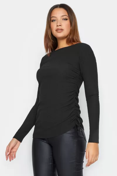 Image of Tall Long Sleeve Ruched Top