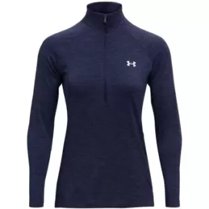Image of Under Armour Technical Half Zip Top Womens - Blue