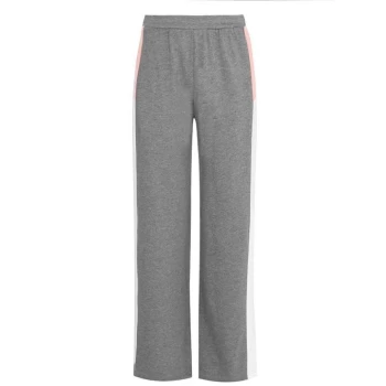 Image of LA Gear Open Hem Jogging Pants Ladies - Dk Grey Marl