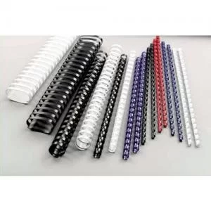 Image of GBC CombBind Binding Combs, 19mm, 165 Sheet Capacity, A4, 21 Ring,