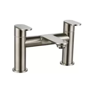 Image of Nickel Bath Mixer Tap - Albury