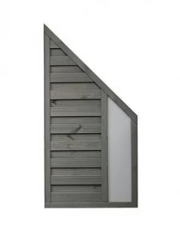 Image of Rowlinson 6X3 Palermo Angled Screen Opaque Infill 3Pk