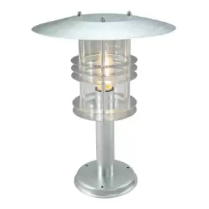 Image of Norlys Stockholm Grande Pedestal Light - Galvanised Steel