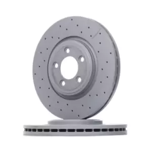 Image of ZIMMERMANN Brake disc 290.2263.52 Brake rotor,Brake discs JAGUAR,XF (_J05_, CC9),S-Type (X200),XJ Limousine (X350, X358),XF Sportbrake (X250)