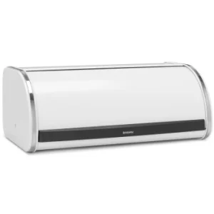 Image of Brabantia Roll Top Bread Bin White